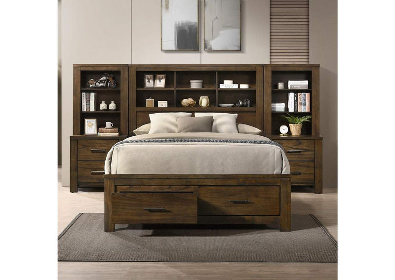 BD02076EK Merrilee Ii Ek Bed with Storage