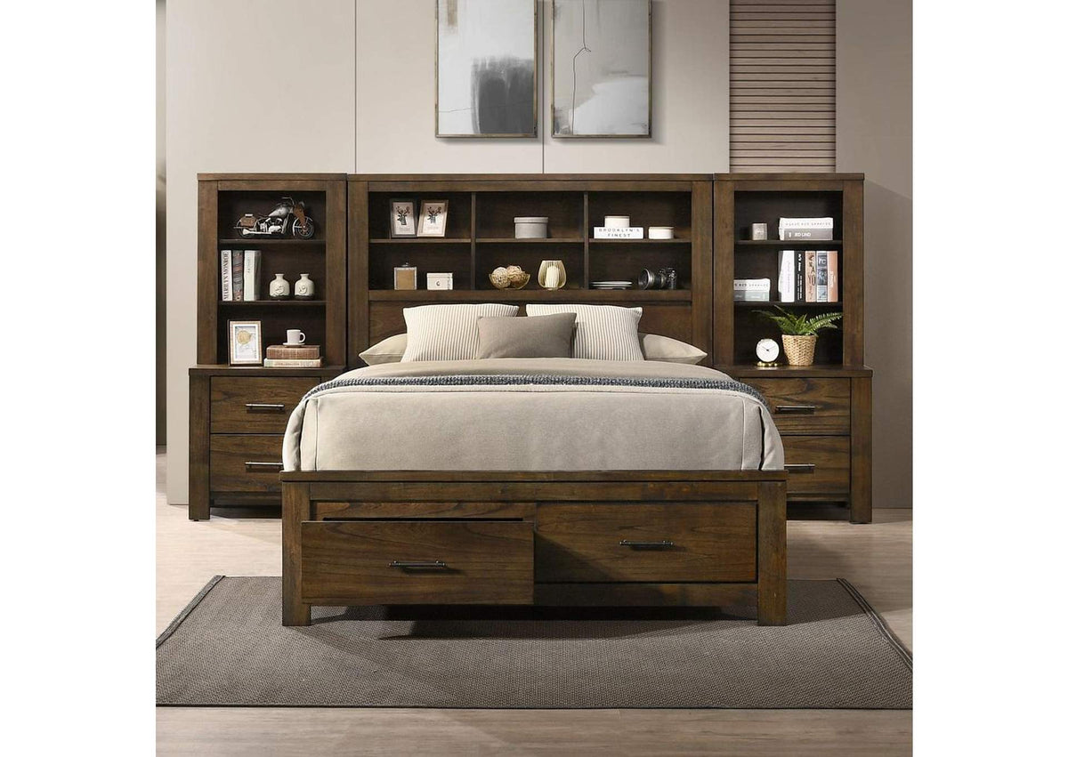 BD02077Q Merrilee Ii Queen Bed with Storage