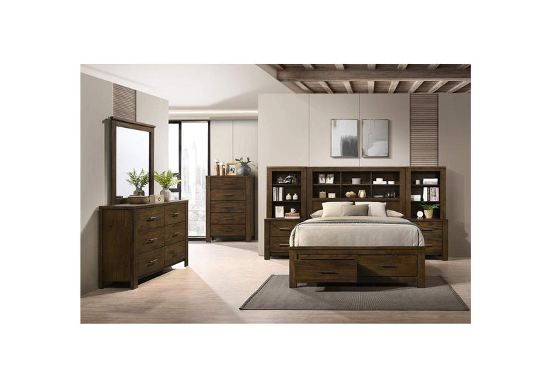 BD02077Q Merrilee Ii Queen Bed with Storage
