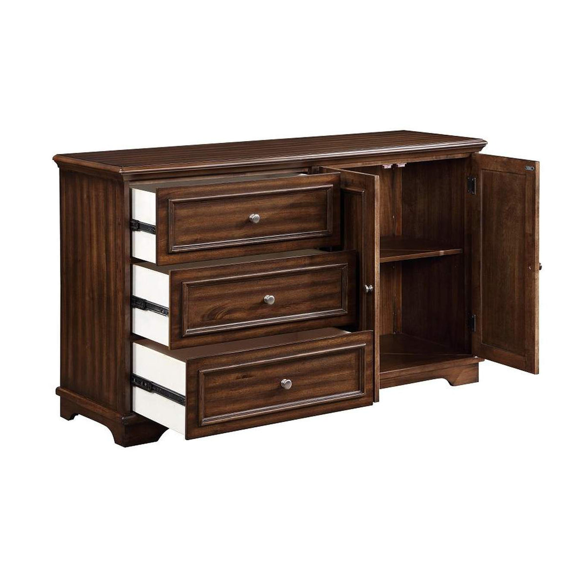BD02154F Franklin 4Pc Pack Full Bed Set