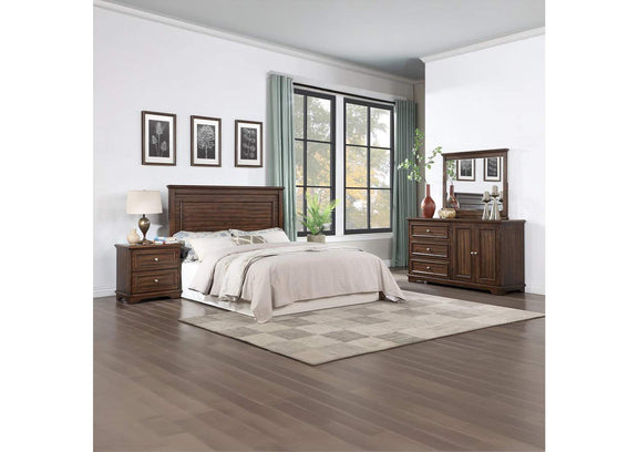 BD02154F Franklin 4Pc Pack Full Bed Set