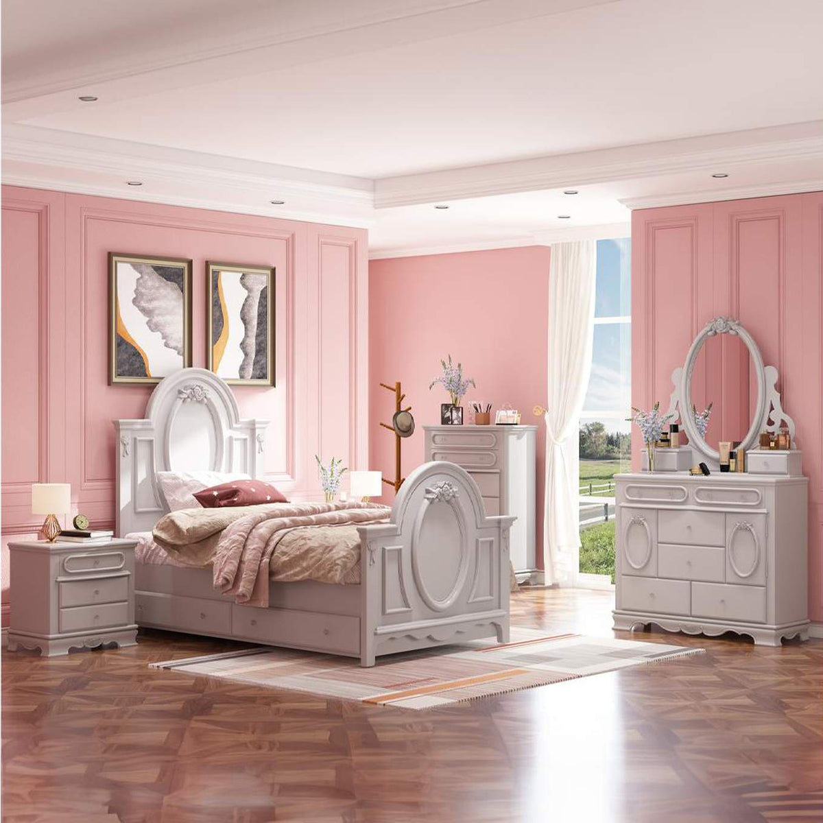 BD02205 Flora Nightstand