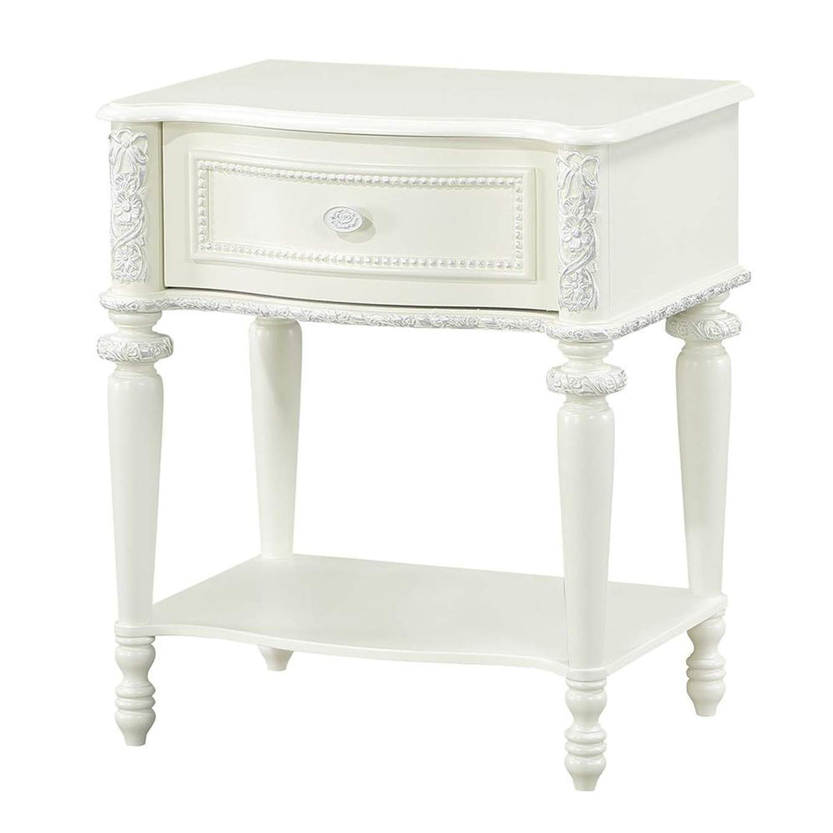 BD02267 Dorothy Nightstand with 1 Drawer