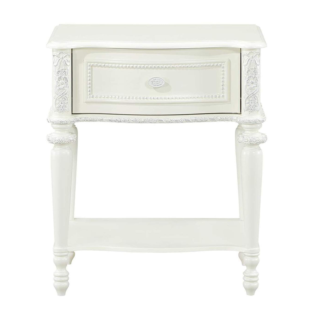 BD02267 Dorothy Nightstand with 1 Drawer