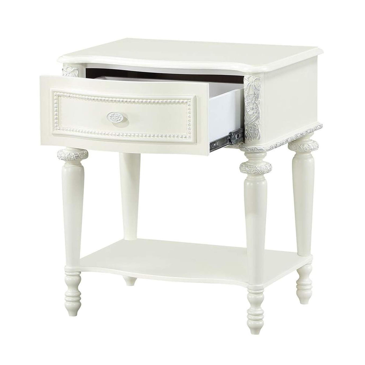 BD02267 Dorothy Nightstand with 1 Drawer