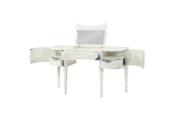 BD02271 Dorothy Vanity Desk and Mirror