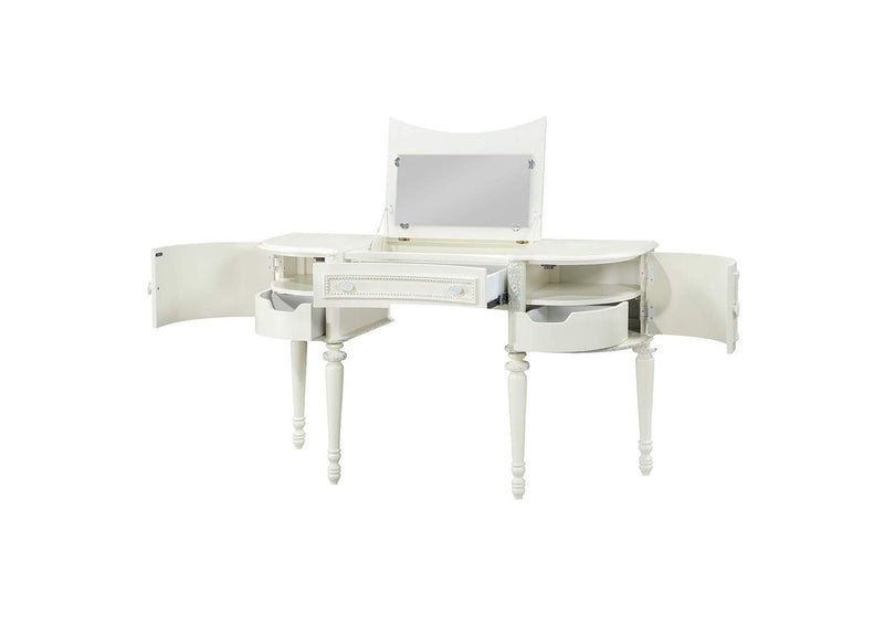 BD02271 Dorothy Vanity Desk and Mirror