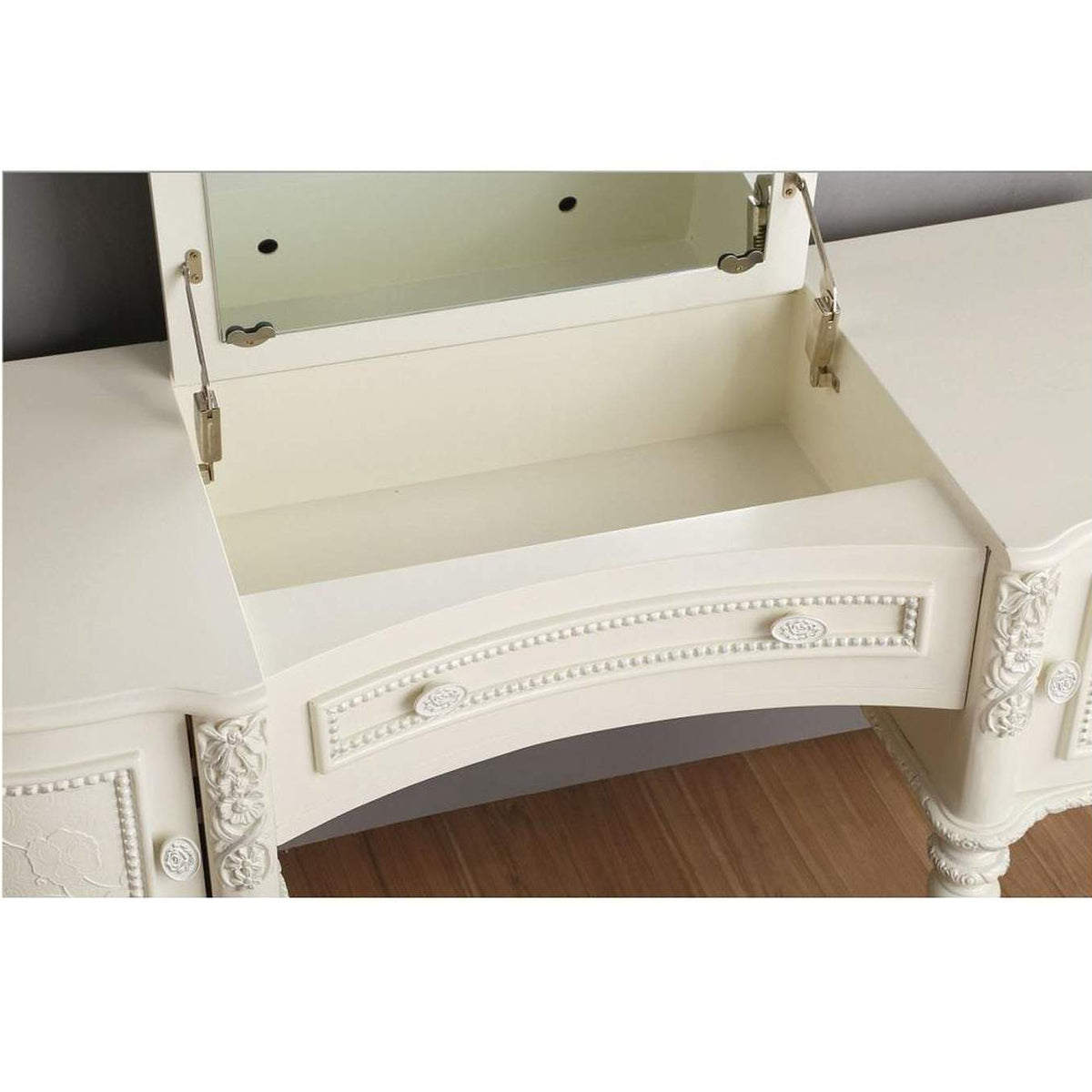 BD02271 Dorothy Vanity Desk and Mirror