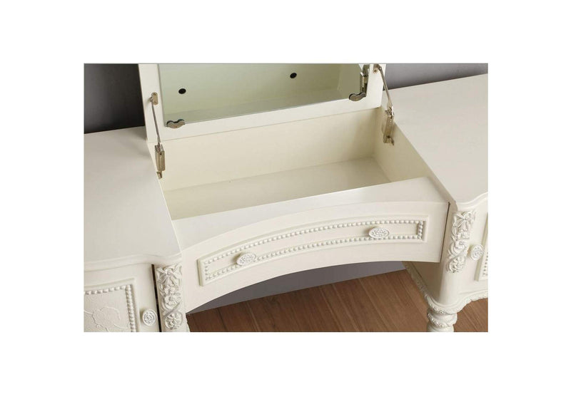 BD02271 Dorothy Vanity Desk and Mirror