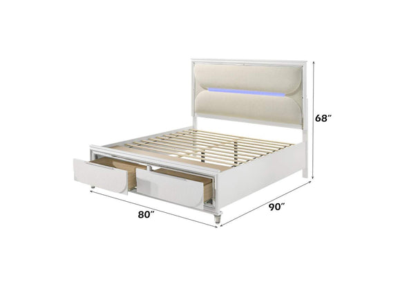 BD02316EK Tarian Ek Bed with Led and Storage