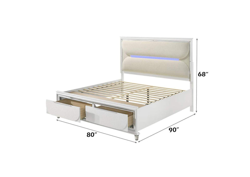 BD02316EK Tarian Ek Bed with Led and Storage
