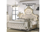 BD02334EK Lucienne Ek Bed with Led