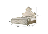 BD02335Q Lucienne Queen Bed with Led