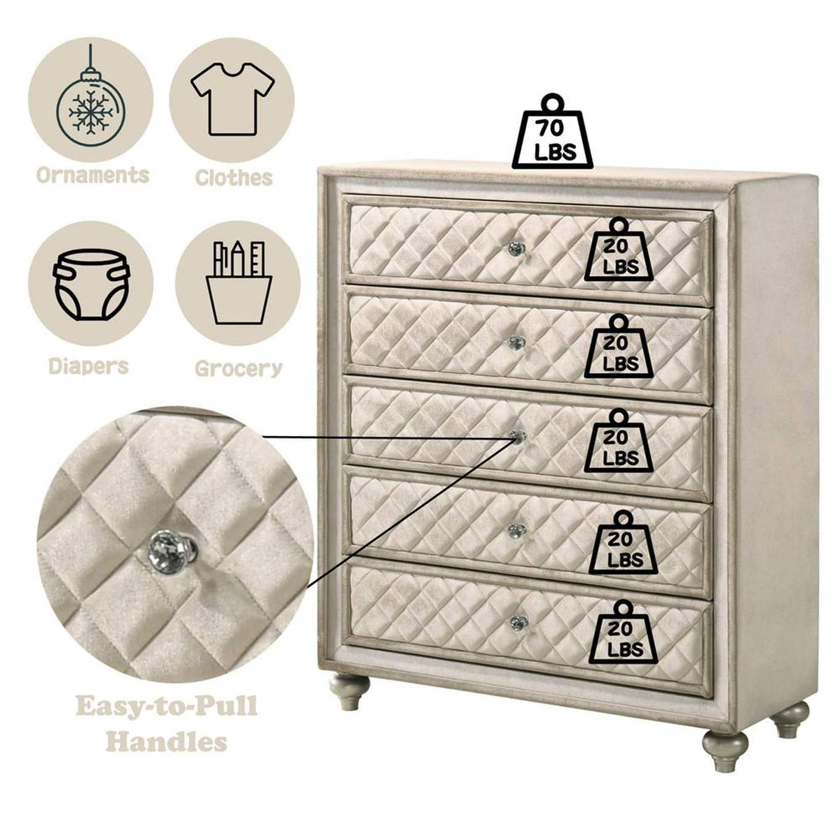 BD02339 Lucienne Chest