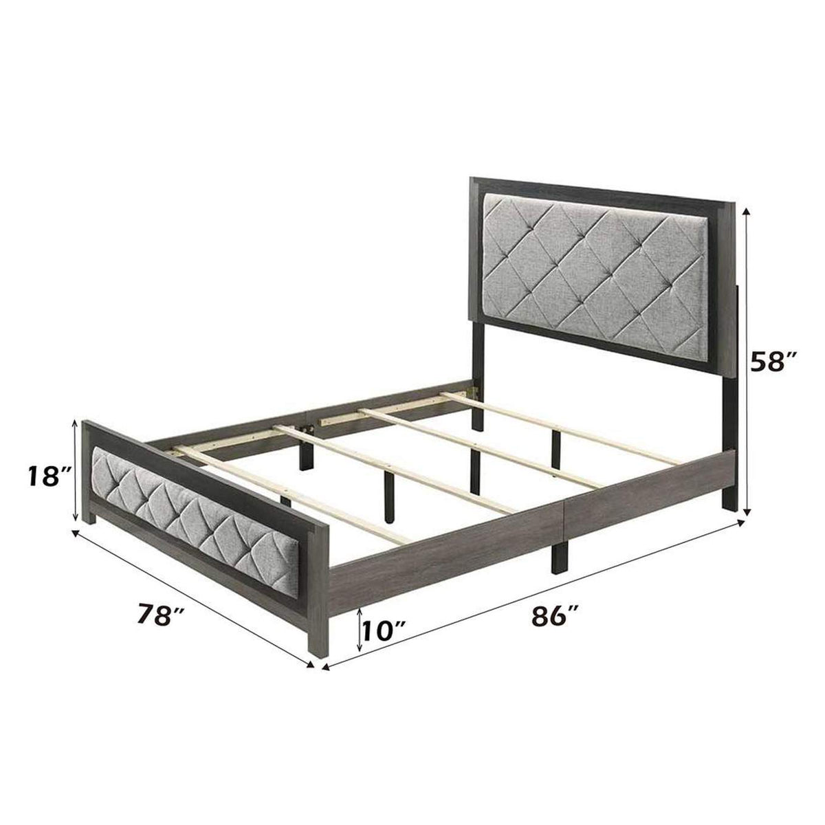 BD02721EK Jehoram Eastern King Bed
