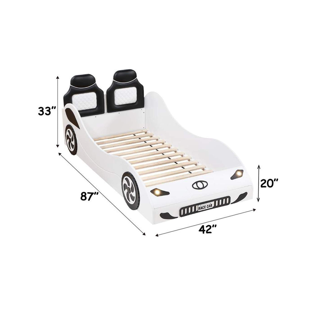 BD02821T Colen Car Bed - Twin