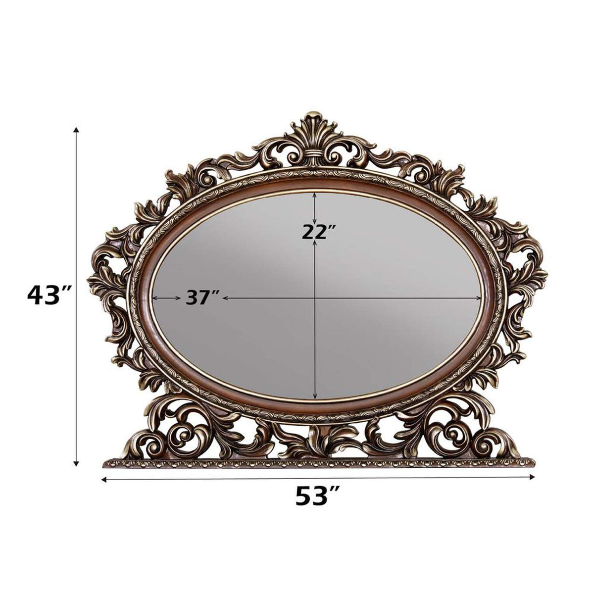 BD03064 Devany Oval Mirror