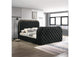 BD03121EK Kana Eastern King Bed with Led, Fireplace and TV Stand