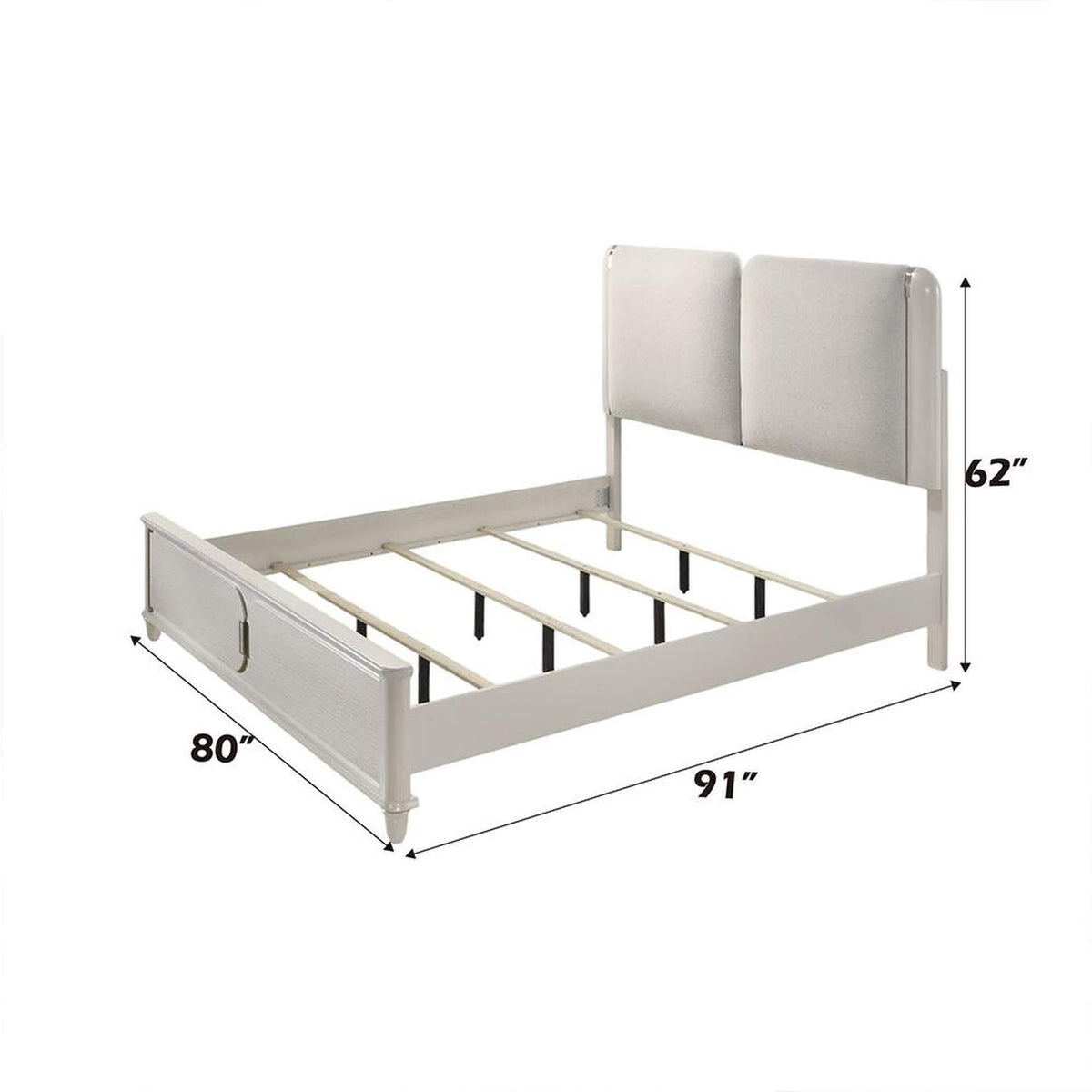 BD03791EK Laveda Eastern King Bed with Led