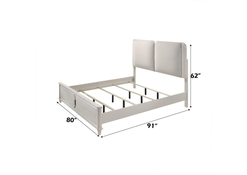 BD03791EK Laveda Eastern King Bed with Led