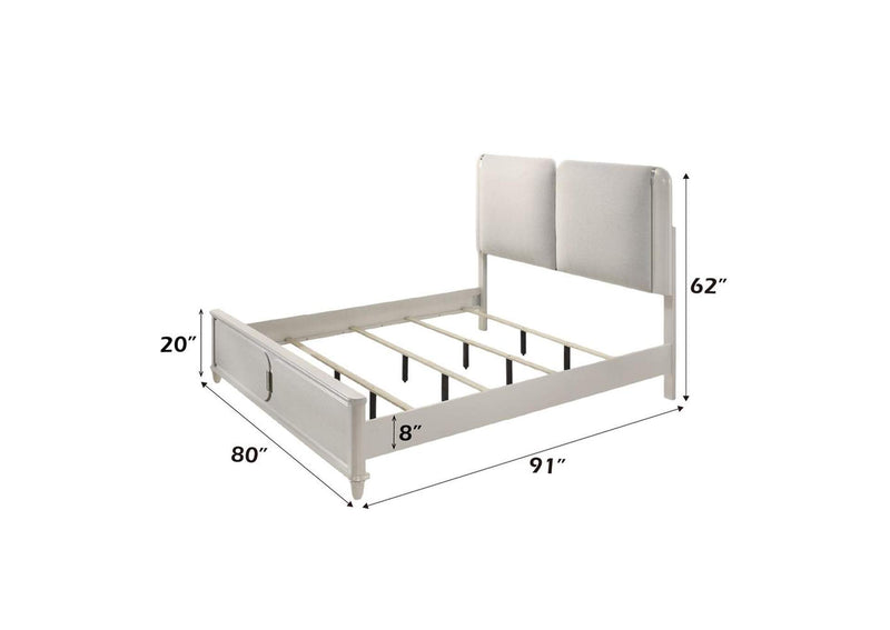 BD03791EK Laveda Eastern King Bed with Led