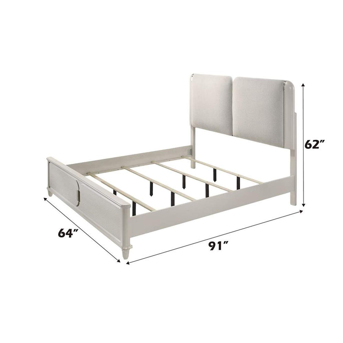 BD03792Q Laveda Queen Bed with Led