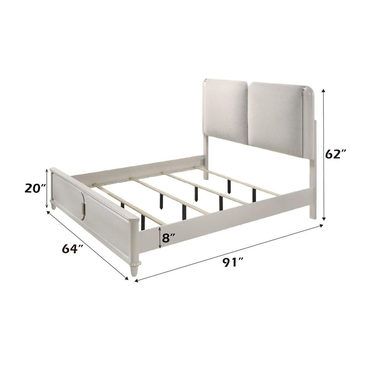 BD03792Q Laveda Queen Bed with Led