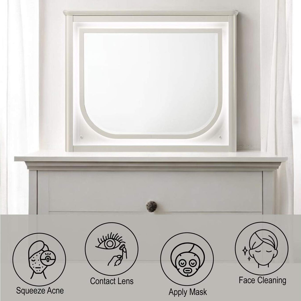 BD03794 Laveda Mirror with Led