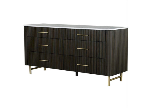 BD04095 Clayten Dresser with Marble Top