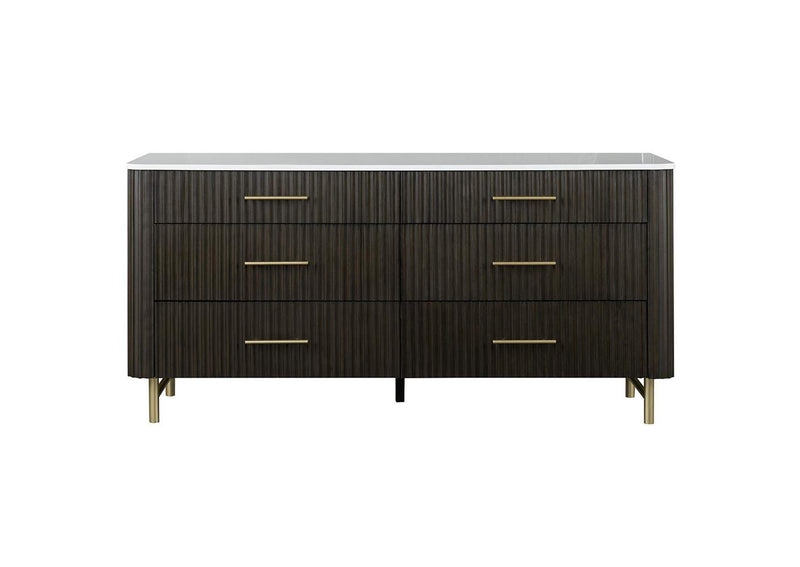 BD04095 Clayten Dresser with Marble Top