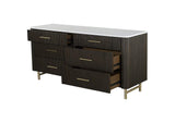 BD04095 Clayten Dresser with Marble Top