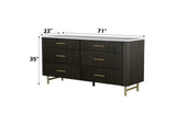 BD04095 Clayten Dresser with Marble Top