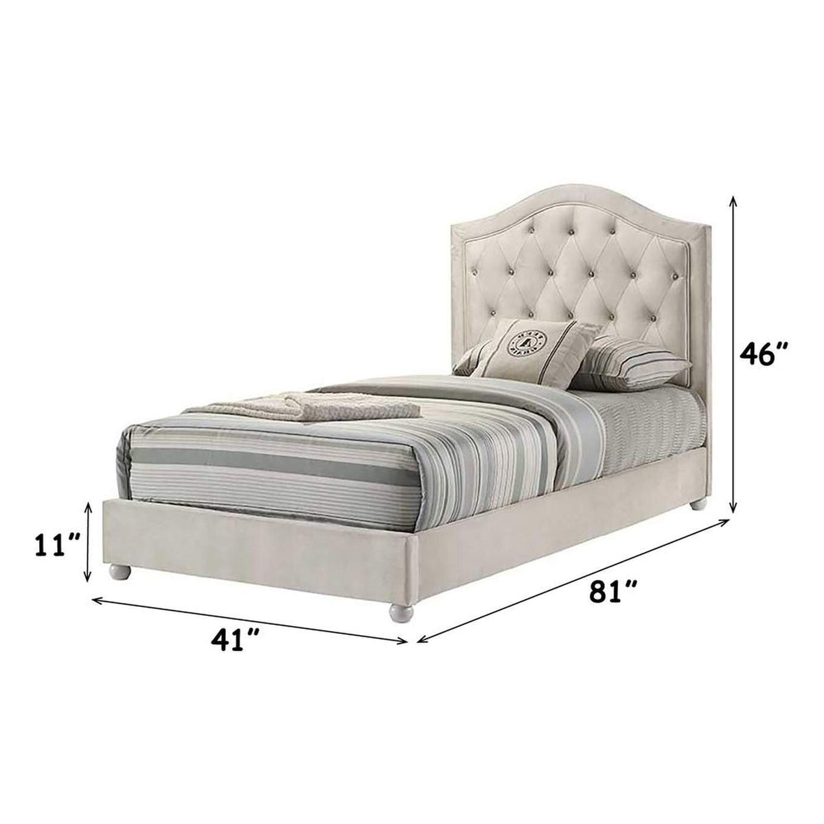 BD04501T Reggie Twin Bed