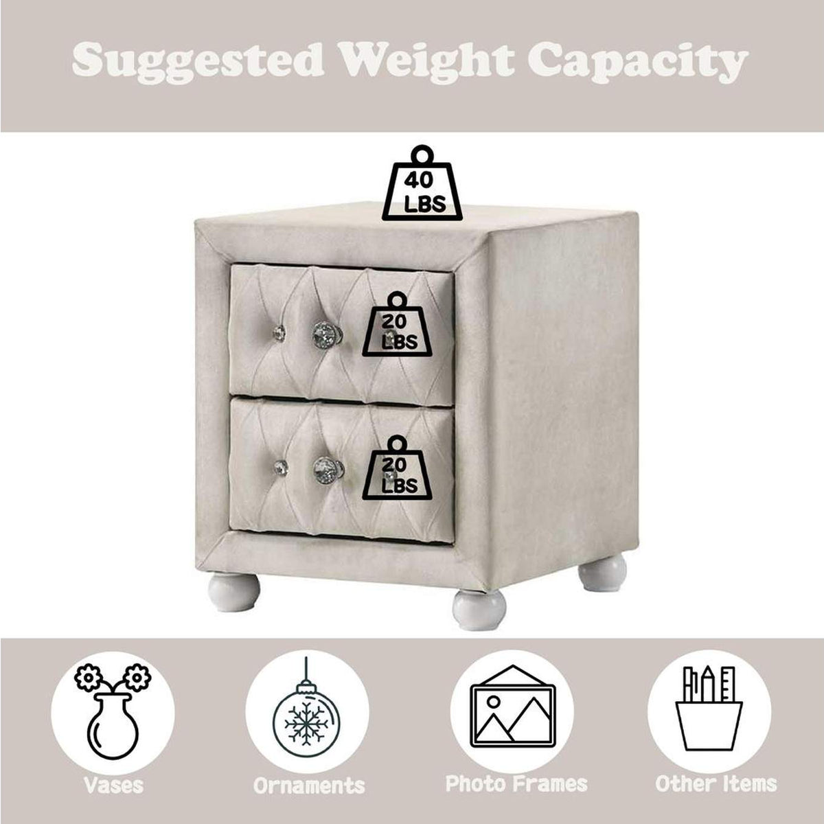 BD04503 Reggie Nightstand