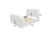 BD04751EK Shelyn Ek Bed with Led, TV Cabinet, Fireplace and Bluetooth