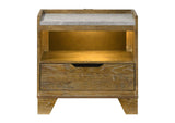 BD04863 Garcia Nightstand with Led