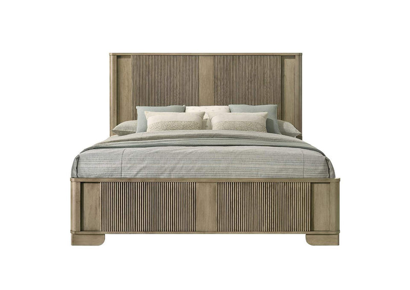 BD04871EK Lakkari Eastern King Bed with Led
