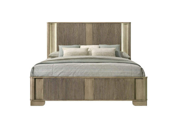 BD04872Q Lakkari Queen Bed with Led