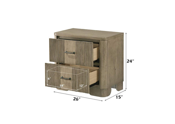 BD04873 Lakkari Nightstand