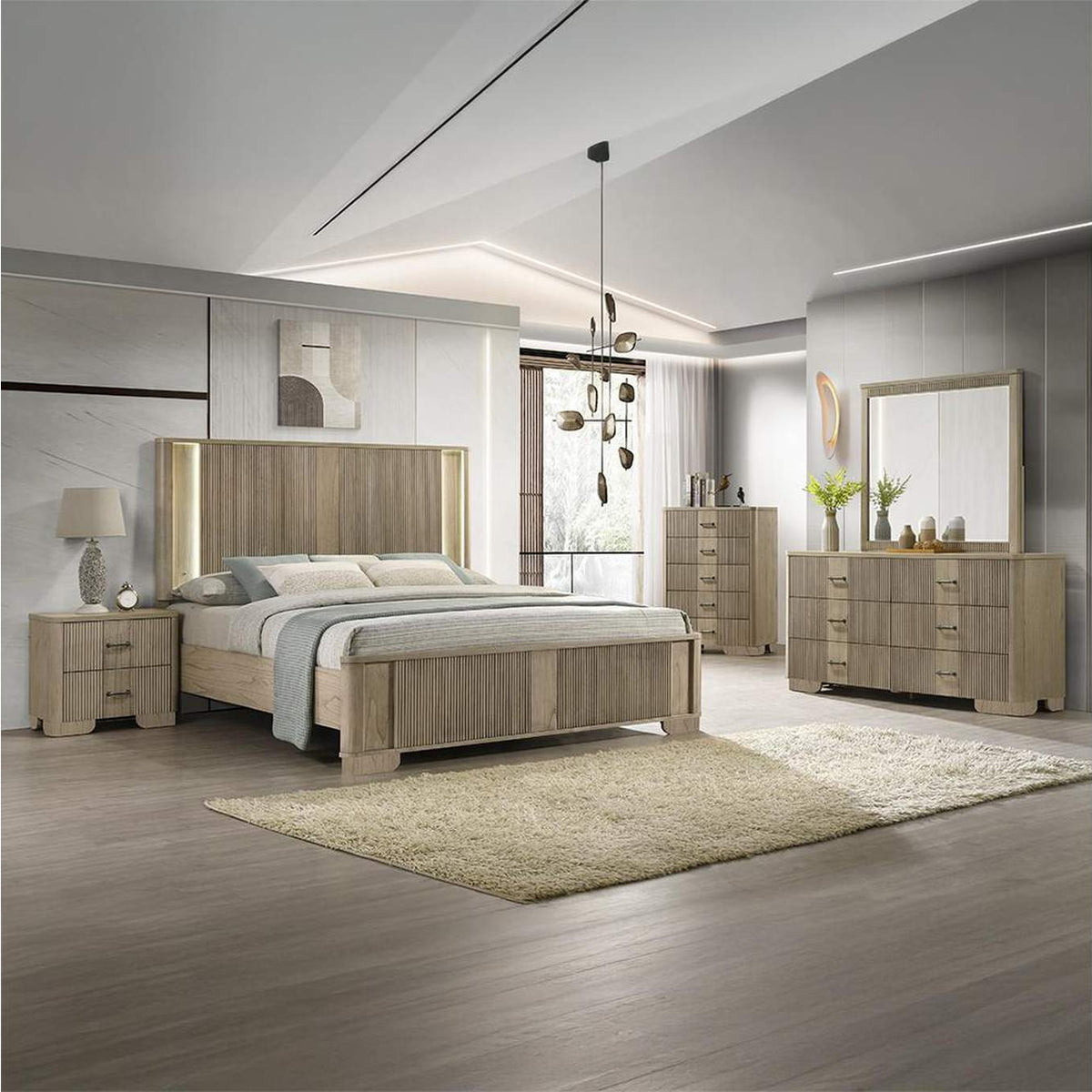 BD04873 Lakkari Nightstand