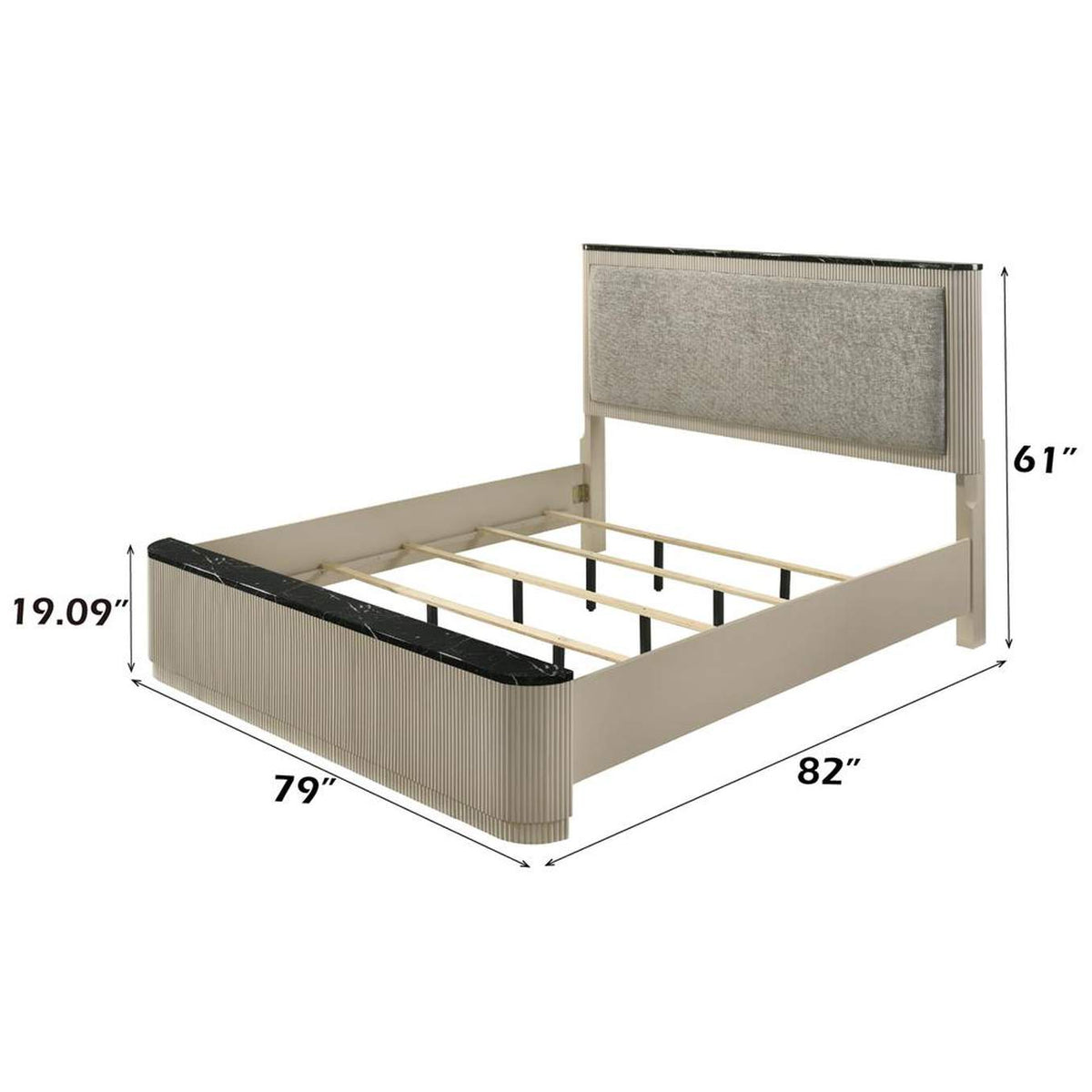 BD04881EK Travonte Eastern King Bed