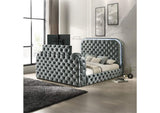 BD05071EK Kana Eastern King Bed with Led, Fireplace and TV Stand