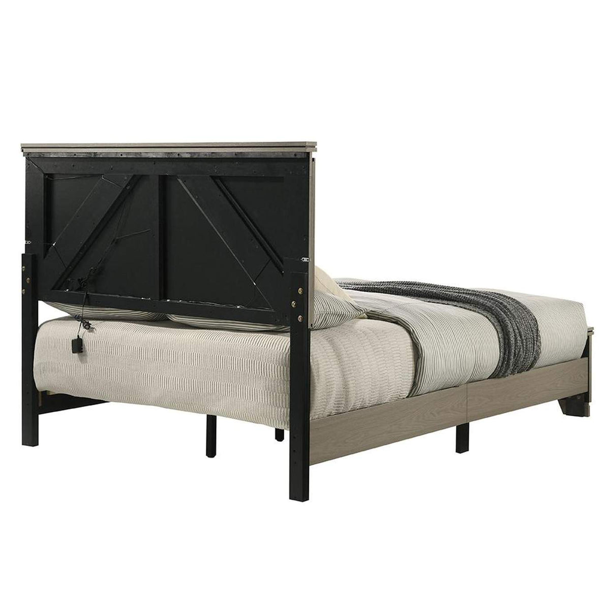 BD05142Q Joanna Queen Bed with Led