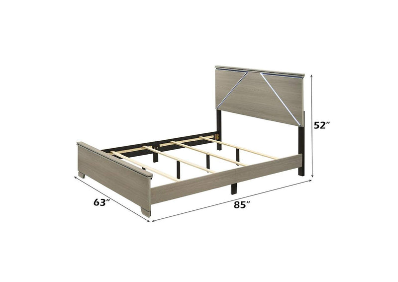 BD05142Q Joanna Queen Bed with Led