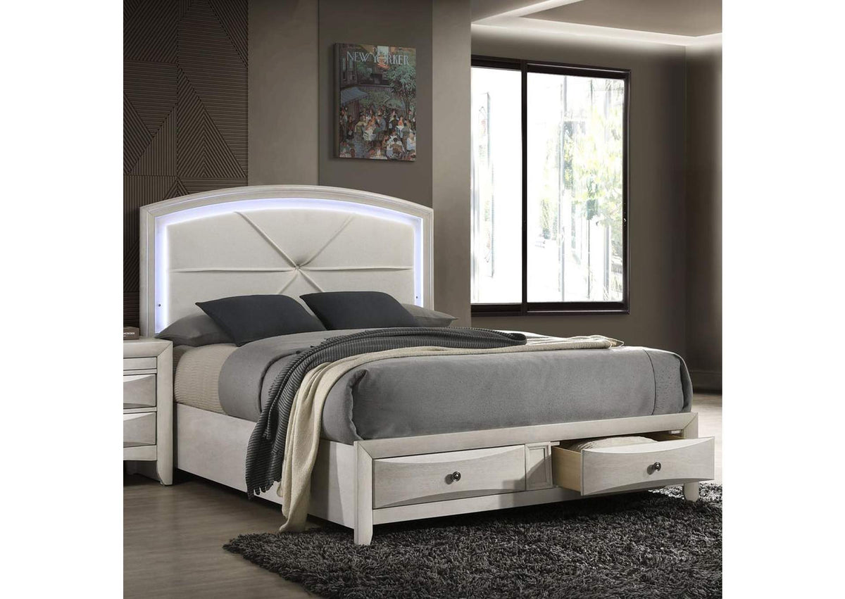 BD05281EK Ramondi Ek Bed with Storage and Led