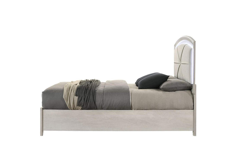 BD05282Q Ramondi Queen Bed with Storage and Led