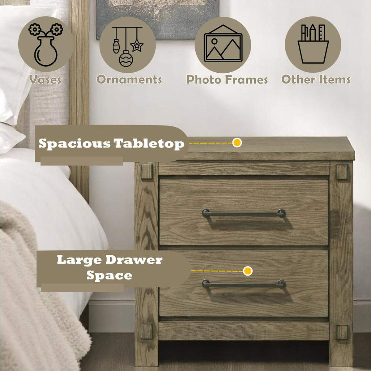 BD05293 Colton Nightstand