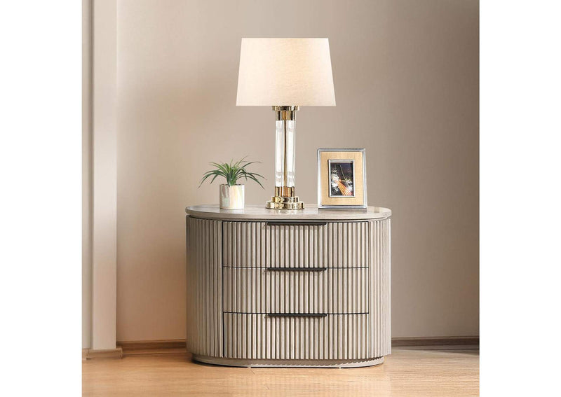 BD05433 Leanna Nightstand with USB Port