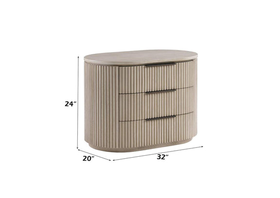 BD05433 Leanna Nightstand with USB Port