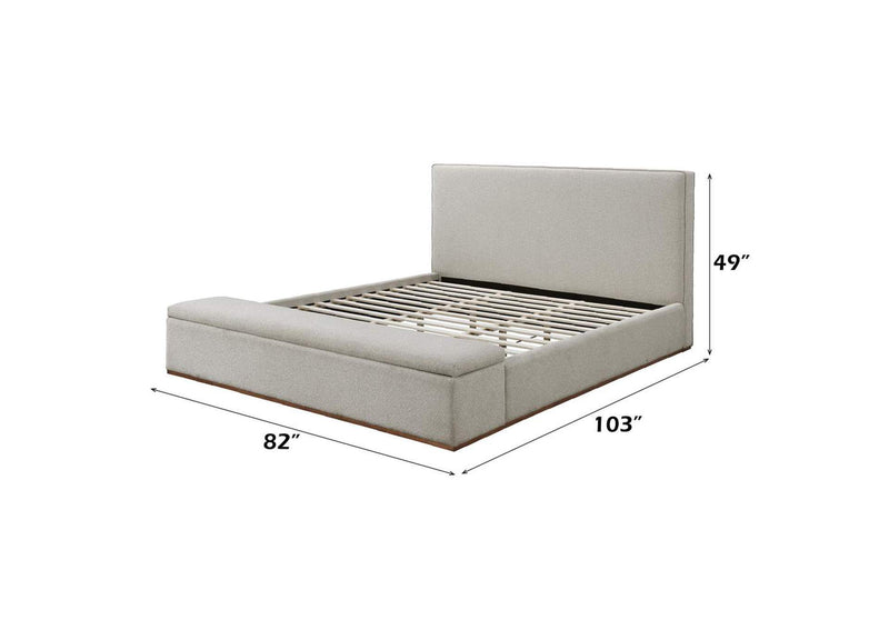 BD05851EK Boxter Eastern King Bed with Storage